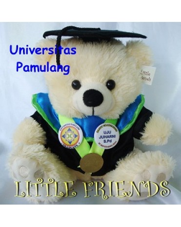 Boneka Wisuda Universitas Pamulang - Pendidikan (30 cm)